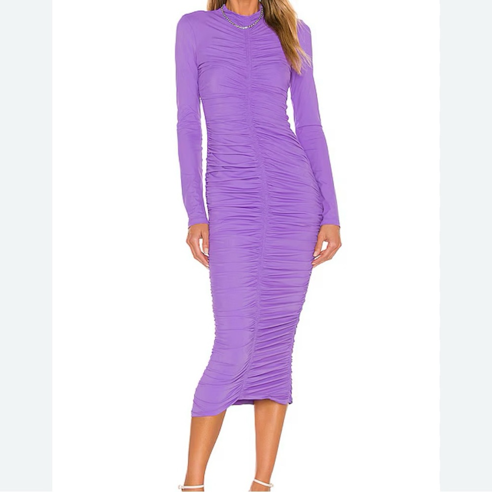 A.L.C Ansel Midi dress in purple size S